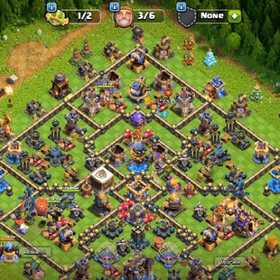 266 ⭐ TH18 NEAR MAX | HIGH LVL EPIC EQUIPMENT ⭐ [ HERO-102-101-79-78-53 ] | MAGIC ITEMS | 238 XP | NC YES | FULL ACCESS - Image 1