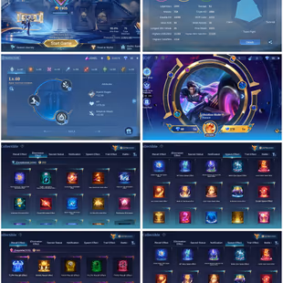 [IOS/ANDROID] CEL LVL 124 | 132 HEROES | 521 SKINS | MEGA 3 | COLLAB LOADED | 3 LEGEND INC LESLEY - 6 RARE COLLECTOR JJK - Image 7