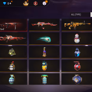 X156/Lvl 66/42 CHARACTER/129 BUNDLE SET/332 COSTUME(18 MYTHIC)/156 WEAPON(2 EVO+50 MYTHIC)/COBRA MP40 LVL 2/MYTHOS FIST/ - Image 5