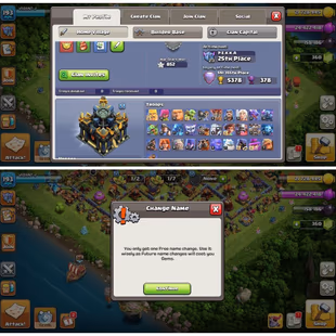 [FLASH SALE]😁SUPERB COC ACC |TH17 SEMI MAX | 59-53-42-43-26-4 HEROES |13 EPIC EQUIPMENT|FREE RENAME INSTANT DELIVERY 🚚 - Image 3