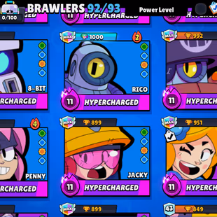 106 [92 MAX BRAWLS] [281 SKINS] - Image 6
