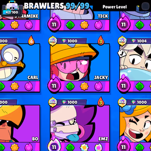 BEST OFFER | 71.2K TROPHY - 300X SKINS | 99/99 BRAWLER | 52X MAX | 48X HYPER | 12X LEGED/12X MYTHIC SKINS | DELIVERY INS - Image 5