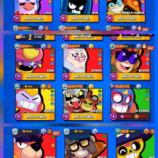 B56 & 23 Max Brawler | 12 Hypercharged | 77 Unlock | 133 Skin | 41k Trophy | Full Access | - Image 4