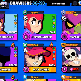 130 [4 MAX BRAWLS] [22 SKINS] [7272 TROPHIES] - Image 4