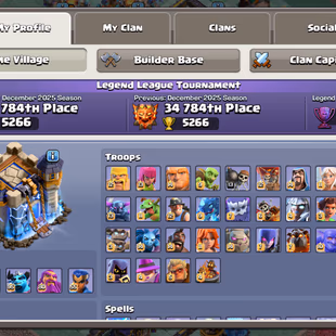 🌟PREMIUM TH 18 NEAR MAX🌟YEAR OF THE HORSE FULL SET | BASE FULL MAX | 9 EPIC EQUIPMENT MAX | 5400 WAR STAR | 3 SCENERY  - Image 5