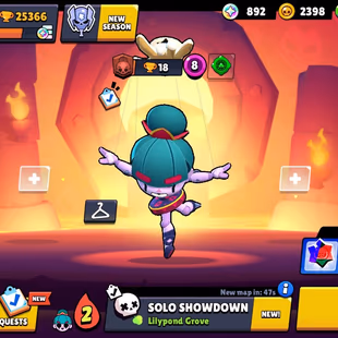 25k Trophies / 60 Brawlers / 5 Legendary Brawlers / 2 11 Strength /  185 Gems / 120 Skins / read the description - Image 2