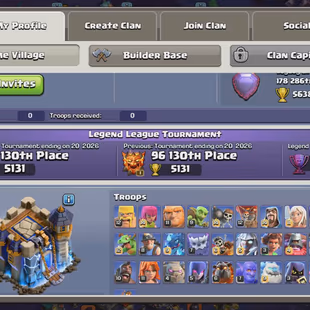 COSMIC SCENARY💃TH18 BEST MAX DEFENCE WALLS💃[HERO-105-105-88-80-50-20] | [14 EPIC EQUIPMENT ALMOST MAX] | NC YES - Image 3