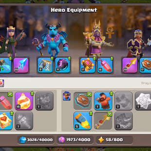 ❗[ PREMIUM TH-16 ]❗G.G [20] - FA [20] - RS [20] - SB [18] - FB [14] || QUEEN: 72 [RARE] || NICE DEFENCES - Image 6