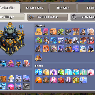 💫[ TH-17 NEAR MAX - 4 EPIC MAX ]💫SB-GG-RS-EB [MAX] || HEROS: 100-100-63-75-50 || 1100 MEDALS || NICE DEF - TROOPS - Image 3