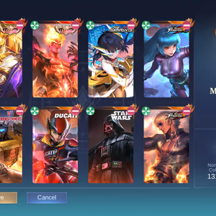 MEGA-3 || LEGEND-2 || GRAND-21|| EXQUISITE-16|| SKIN-562|| HEROS-131 ||   - Image 1