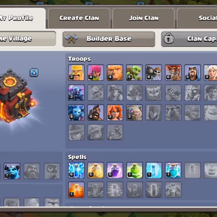 TH10 FOR SALE | OP DEFENCES | HEROES SET | MAGIC & EQUIPS READY | NAME CHANGE FREE | DELIVERY NOW - Image 3