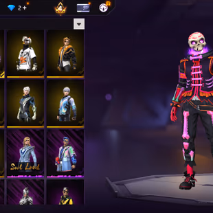 X249|Lvl 49|24 CHARACTER|36 BUNDLE SET|77 COSTUME|102 WEAPON(3 EVO+18 MYTHIC)|M1014 Green Draco Lv.3|ULTIMATE FIST|Woodp - Image 5