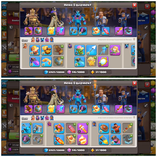 🔥TH-18 NEAR MAX - 2 HERO MAX 🔥 EQUIPMENT GG(MAX) SB(26) FA(26) RS(26) EB(26) | APPRENTICE LEVEL 7  | INSTANT DELIVERY - Image 7