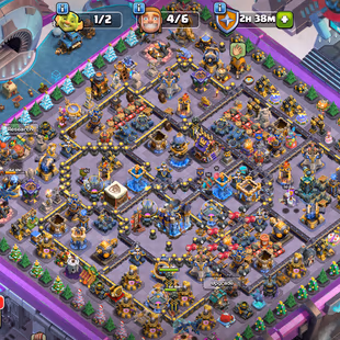 🌟TH 18 ALMOST MAX🌟12 EPIC EQUIPMENT MAX | 5X HERO MAX DUKE-12 |NC-YES MEDEL-262 MAGIC SET SKIN BUILDER BASE MAX XP-256 - Image 1