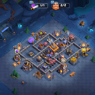 🔥EPIC EB-MAX!FB-26!SB-20🔥700 CWL MEDALS!XP 250!TH 17!HERO:71-94-60-44-45!NC YES!WALLS MAX TH 16! STRONG DEFENCE  - Image 7