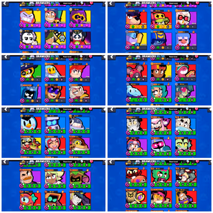 🔥55K TROPHY - 16K BLING 🔥 99 BRAWLER | 56 MAXED | 54 HYPERCHARGED | 332 SKIN | INSTANT DELIVERY - Image 6