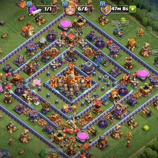 Th16 Almost Max | Hero-90-90-65-45 | Equipment-14-Epic Almost Max | XP- 196 | Defence Wall Max | NC-Yes | BEST-DEAL - Image 2
