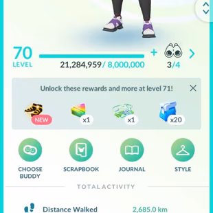 2 SHINY LEG KYUREM - 2016 YEAR - LEVEL 70 - 181 SHINY - 14 LEGENDARY || 9-10million STARDUST - RENAME AVAILABLE - SAFE S - Image 2