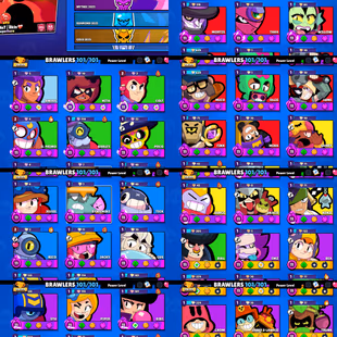 108k TROPHIES🌟2x PRO PASS🌟30x LEGENDARY SKINS | 42 MAX POWER BRAWLER | 101 BRAWLER UNLOCK | 33 HYPERCHARGE | 429 SKINS - Image 3