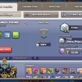 🌲[ PREMIUM TH-17 ]🌲GG-RS-EB [26] | SB [20] | HEROS: 75-100-56-55-41 || STRONG DEF - TROOPS || FAST DELIVERY - Image 2