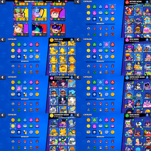 99k TROPHIES 🌟 3x PRO PASS 🌟 50MAX POWER BRAWLER | 100 BRAWLER UNLOCK | 45 HYPERCHARGE | 385 SKIN | INSTANT DELIVERY  - Image 5