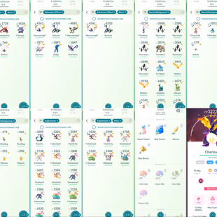 [G314] LEVEL 78 STACKED ACCOUNT I SHINY GIGTAMAX CHARIZARD BLASTOISE VENASAUR TOXTRICITY ALL LUCKY I 981 SHINY I INSTANT - Image 5