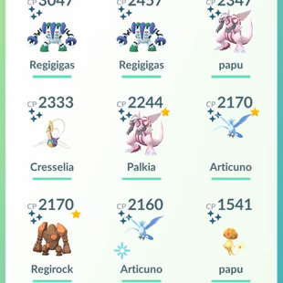 10x SHINY LEGENDARY [] LEVEL 57 [] 171 LEGENDARY [] 92 SHINY [] ETERNATUS [] RARE LUNALA - Image 7