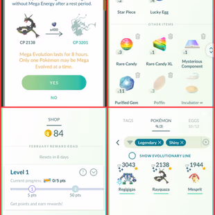 🎯RARE SHINY MEGA RAYQUAZA 👹- LV 40 - YEAR 2025 - 17 SHINY 71 LEG- 391 POKEMON-8 HUNDO - 28 DYNAMAX - INSTANT DELIVERY - Image 4