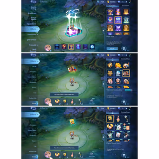 MOONTON | LV 147 | LUCKYBOX EUDORA - BLAZING LAYLA AND ALDOUS - SPONGEBOB CYCLOPS | HERO 131 | SKIN 271 | BP 820K - Image 7