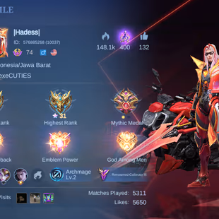 RCC8|HERO122|SKIN219|RENOWNED III|ALL EMBLEM MAX|CLAUDE PRIME|FANNY ASPIRANTS|LEOMORD DUCATI|HAYABUSA 11.11|NATALIA COLL - Image 2