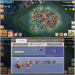 610|| LVL-245🔥 TH-18🔱 NC AVL! CLOSE MAX EPIC EQUIP! HEROES-86|100|73|66|47|6| NEAR MAX PROFILE! STRONG DEFENCES!  - Image 5