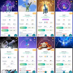 RARE - 1515 SHINY🔥 175x SHINY LEGENDARY💎 PvP ML mons [] CROWNED ZACIAN [] SHINY COSTUME PIKACHU [] Shiny BG Kyurem - Image 6