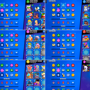 🔥CHEAPEST 43K TROPHY🔥 32X MAX BRAWLER | 23X HYPERCHARGE | 116 SKINS | 69X RARE SKINS | CHECK PHOTOS | INSTANT   - Image 5