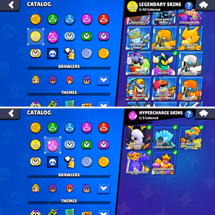 65K Trophies LVL107 | 101/101 Brawlers | 25 Max Brawlers - 12 Hypercharges | 180 Skins | 508 Pins | 321 Icons |160 Spray - Image 6
