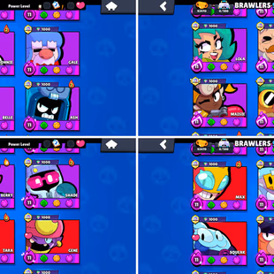 99/99 MAXED BRAWLERS!!! 92K Trophies LVL224 | 99/99 Brawlers | 99 Max Brawlers - 73 Hypercharge | 324 Skins | 929 Pins  - Image 5