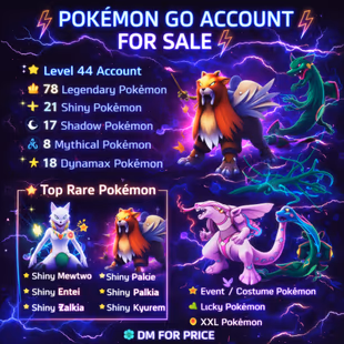 🎯LVL 44 ACCT | 78 LEGENDARY | 21 SHINY 👹| SHINY MEWTWO BEST BUDDY | RAYQUAZA | KYOGRE | NECROZMA | INSTANT DELIVERY - Image 3