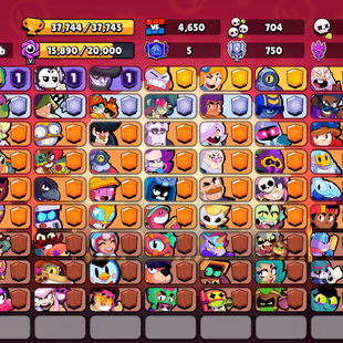 275 SKINS | 37.700 TROPHY | 100 BRAWLERS | 15 HYPERCHARGED | 16 MAXED BRAWLERS | 5 PRESTIGE | 5 BUFFIES - Image 3