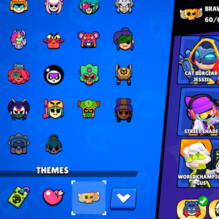 Brawl Stars 79k Trophies  94 Brawlers  Massive Skin Collection and First Brawl Pass NA - Image 5