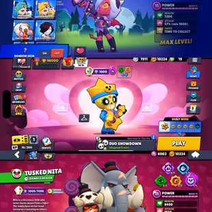 🔥 100.000 TROPHY 👾 | 99 BRAWLERS | 99 MAXED BRAWLERS | 480 SKINS | XP 168 | FULL MAIL ACCESS | 85 HYPERCHARGED - Image 2