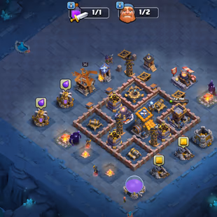 XP 226🔥6 EPIC EQUIPMENT MAX!TH 18 NEAR MAX🔥HEROS:100-100-69-80-54!NC 1K GEMS!VERY STRONG DEFENCE!GOOD TROOPS - Image 8