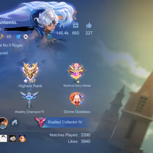Jungler main account 107 STARS IMMORTAL  - Image 2