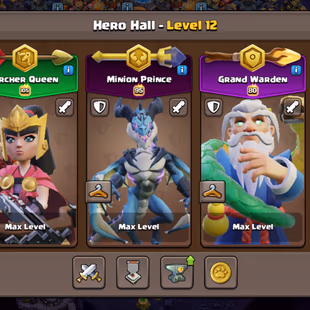 🔥HERO 60X SKIN COSMIC SCENERY🔥TH18 MAX PROFILE !280-XP WAR STAR-5839! EQUIPMENT 33 MAX!! 4 DIGIT RANK! LEGEND 16K CUPS - Image 5