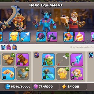 221 | 18 max walls [ heros-81-105-51-64-40 ] | best deal | strong troops and defence | nc yes - Image 6