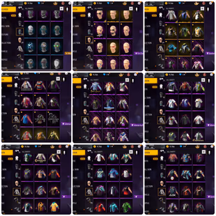  Lvl 63 Ff Acc || 4 GUNS  || YELLOW BERZILIAN TROUSERS  - Image 3