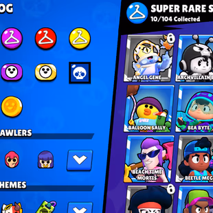 130 [4 MAX BRAWLS] [22 SKINS] [7272 TROPHIES] - Image 6