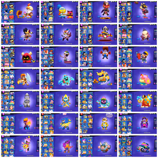 🔥52K TROPHY - 11K BLING 🔥 98 BRAWLER | 50 MAXED | 47 HYPERCHARGED | 308 SKIN | INSTANT DELIVERY - Image 8