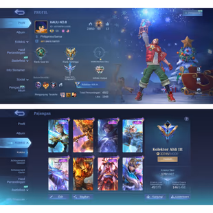 MOONTON | LV 89 ⚡ZODIAC KARINA⚡ - CC NATALIA - LUNAR FEST SUN - CYBER CYCLOPS - PACE FANNY | HERO102 | SKIN 170 | BP 23K - Image 1