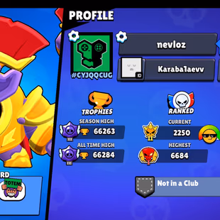 🔥66K TROPHY - SOLAR FAME 🔥 98 BRAWLER | 62 MAXED | 42 HYPERCHARGED | 244 SKIN | INSTANT DELIVERY - Image 3