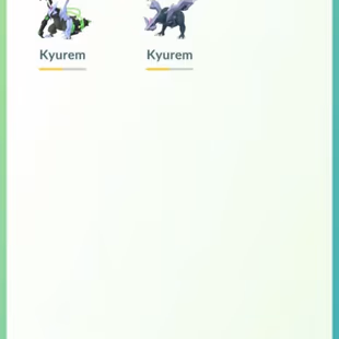 🔥LEVEL 50 💎 SHINY FUSED KYUREM BLACK [] 2x SHINY LEG [] 9 LEGENDARY [] 6 SHINY [] RENAME YES - Image 4