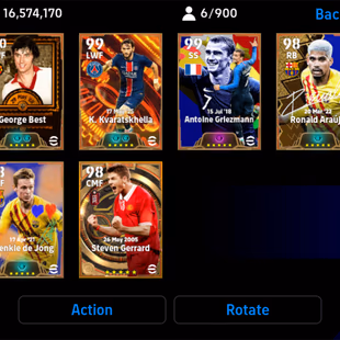 Rarest Account Ever | BigTime K. Kvaratskhelia | BigTime Araujo | BigTime Griezmann| BigTime de Jong|BigTime George Best - Image 3